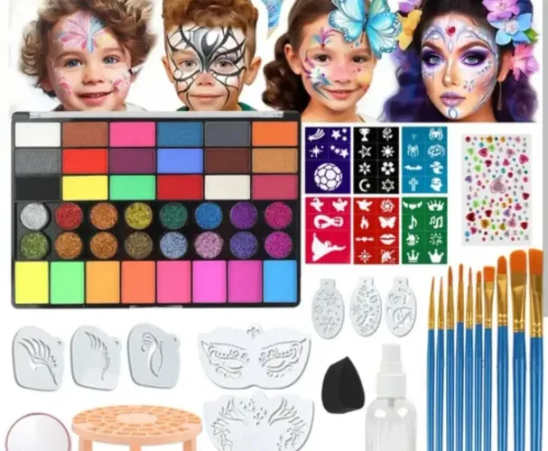 Vendo materiais de pintura facial entre outras coisas