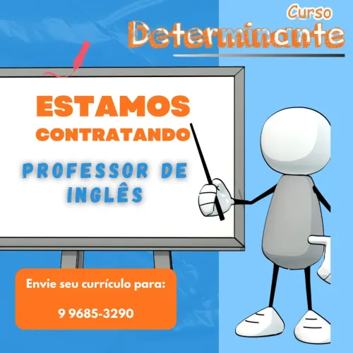 Professor de inglês na Farolândia 