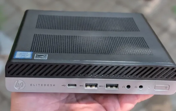 COMPUTADOR HP ELITEDESK 800 G4 MINI | Intel i7-8700 | 16GB RAM | NVME 512GB