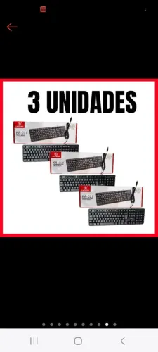 Teclado e mouse 