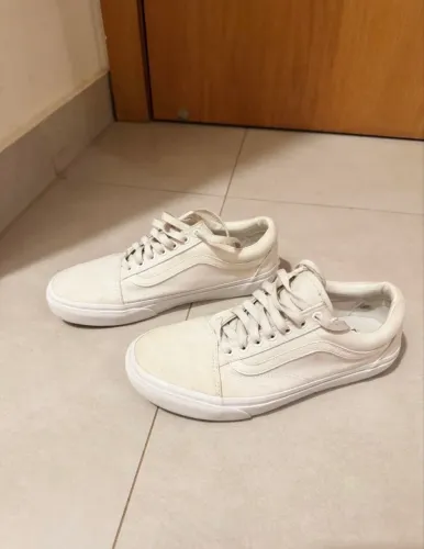 tênis vans old skool branco 
