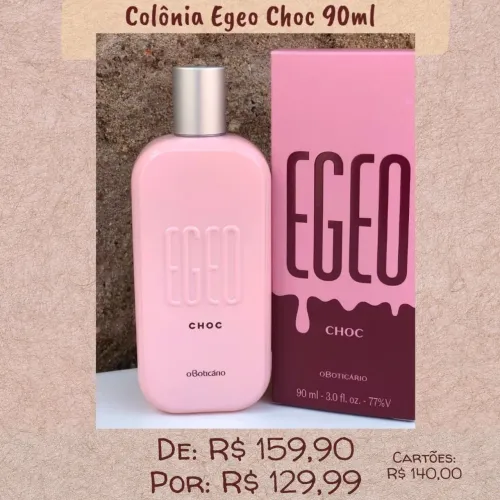Colônia Egeo Choc 90ml O Boticário