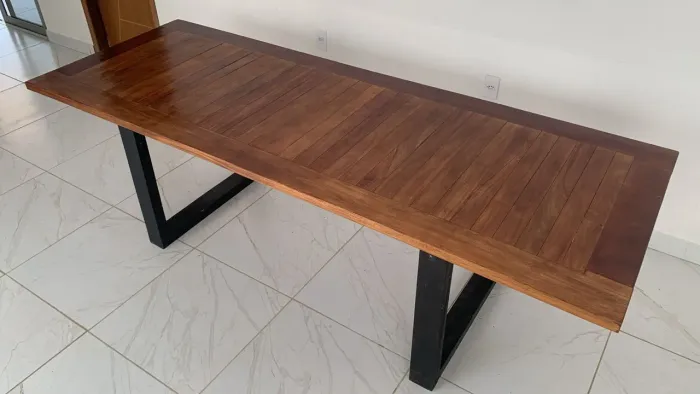 Mesa de madeira - 2,60
