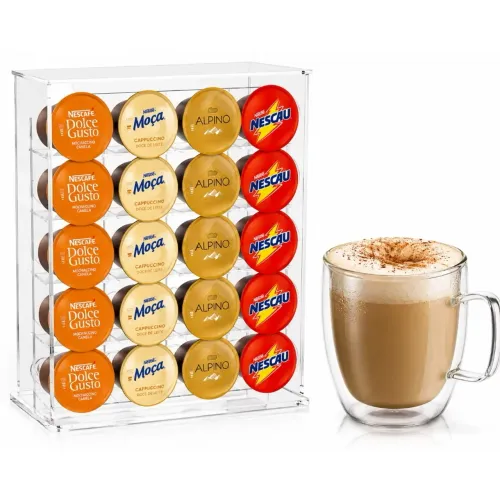 Kit 20 Cápsulas Dolce Gusto Bebidas Doces