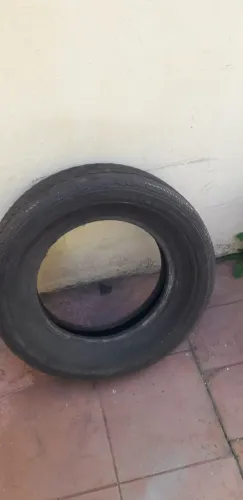 Pneu firestone campeão supremo P 671 antigo usado para decoração carro antigo raro Aro 15