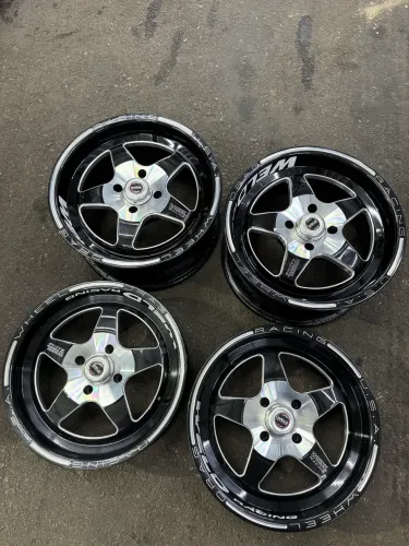 Rodas RTS aro 15 tala 4 e 7 furação 4x100