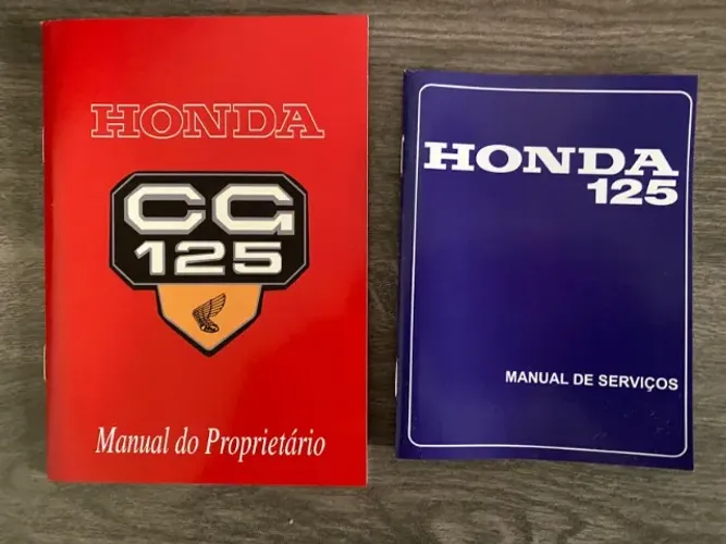 Manual do Proprietario e Manual de Serviços Cg Bolinha 1969 a 1982