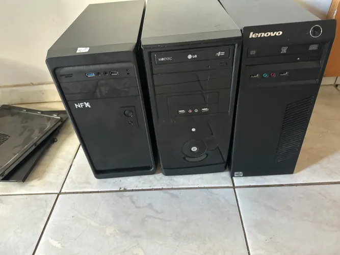 Computadores apartir 599,00 8 gb i3 cada cpu loja com ssd  garantia 