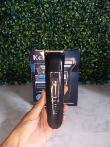 Promoção Retorno de Férias ? Máquina de cortar cabelo Kemei 3 em 1 de 159,99 por 119,99
