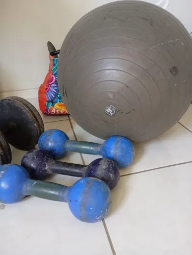 Pesos para musculação