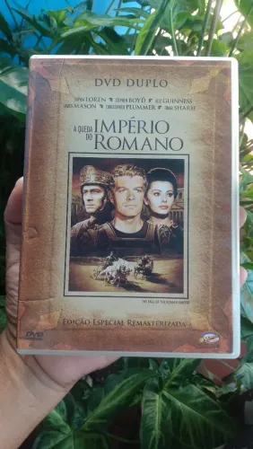 DVD original duplo a queda do império romano. 