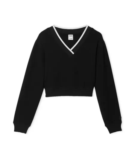 Suéter preto Victorias Secret, tamanho XXL.