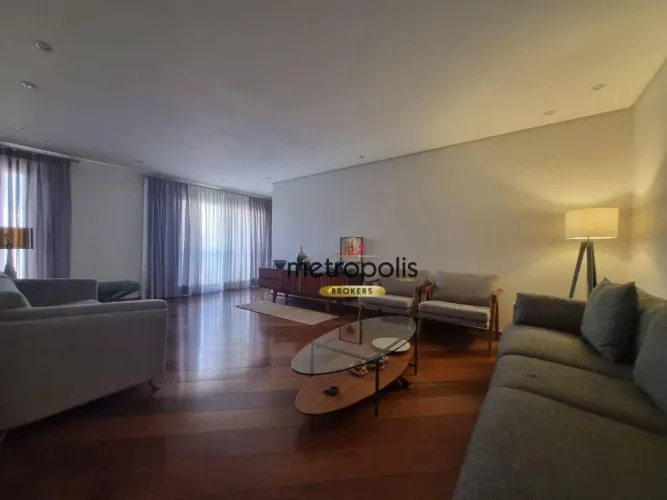 Apartamento com 3 dormitórios à venda, 147 m² por R$ 1.080.000,00 - Vila Bastos - Santo An