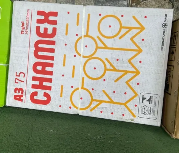 Caixa chamex A3 Sufite 2500 folhas $350