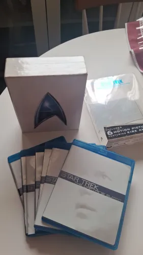 STAR TREK JORNADA NAS ESTRELAS BOX COLEÇÃO FILMES BLU-RAY ORIGINAIS