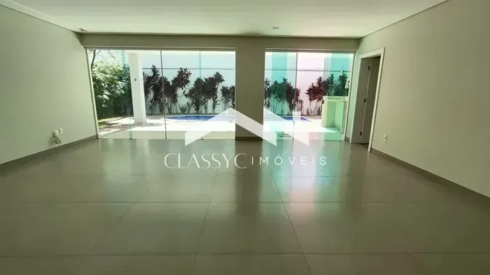 Casa de condomínio com 4 suítes em Uberlândia, Nova Uberlândia  piscina aquecida e espaço 