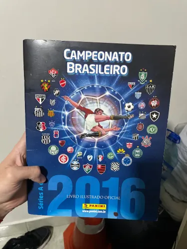 Álbum campeonato brasileiro 2016 - incompleto