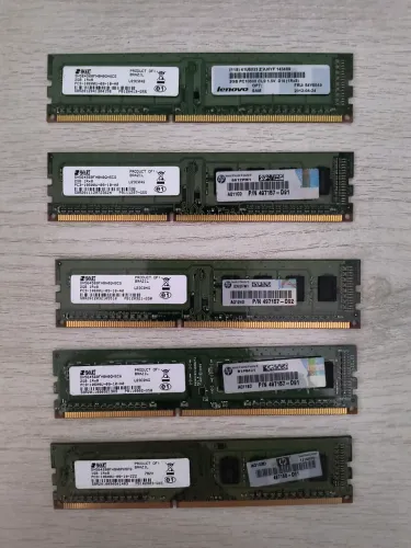 KIT 5 UNIDADES DDR3 2GB CADA