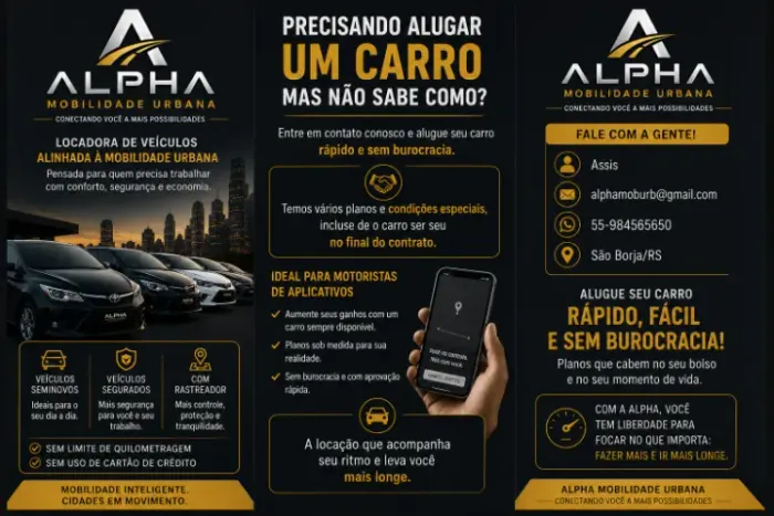 Locação de veículos