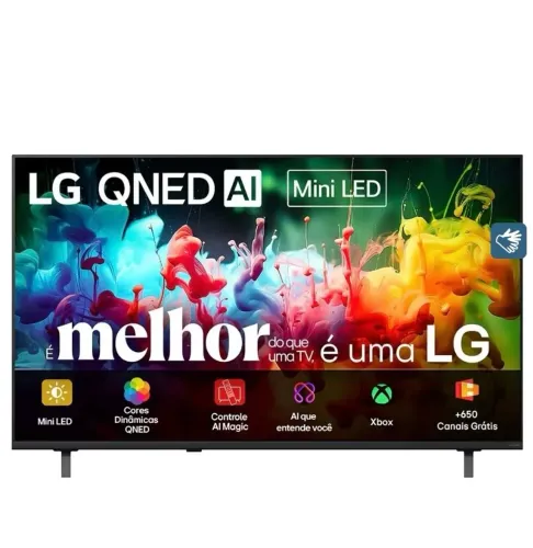 SMART TV LG QNED Mini LED AI 4K 85 polegadas