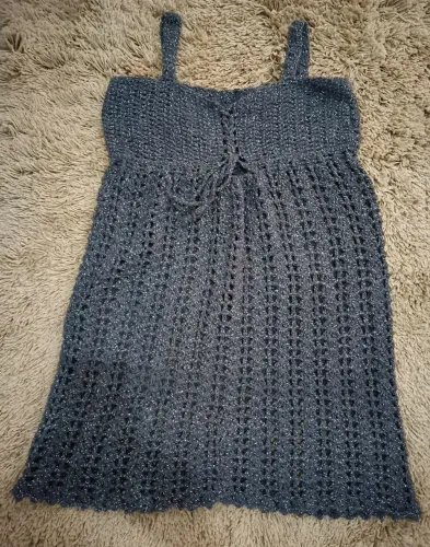 Vestido de crochê ?