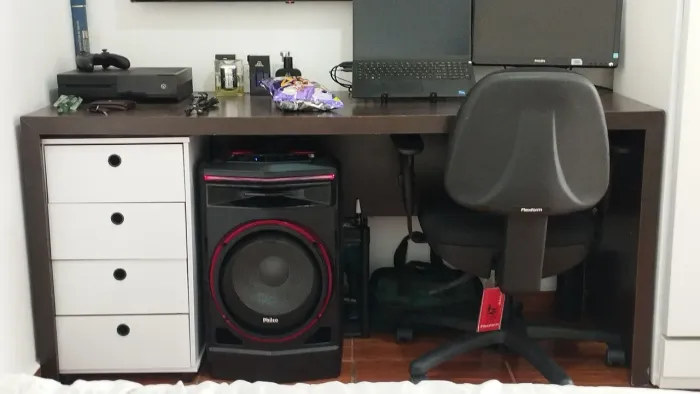 Caixa de Som Bluetooth Torre PCX7100 com Subwoofer de 12
