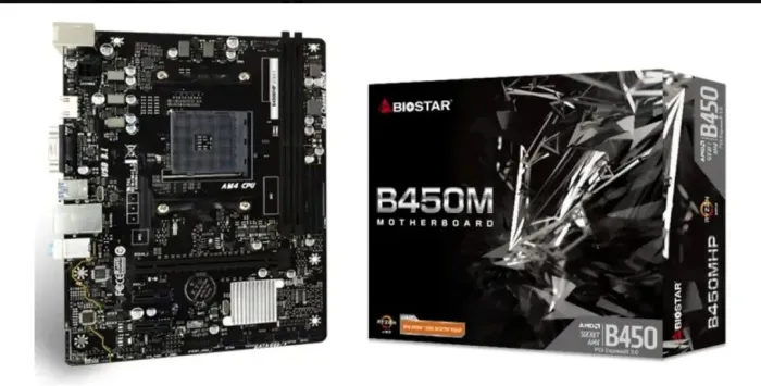 Placa mãe B450 AM4 Biostar (AMD)