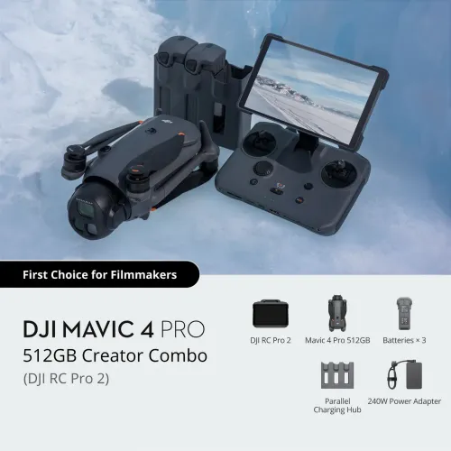 Drone DJI Mavic 4 Pro Creator Combo | Estado de Novo | Poucos Ciclos