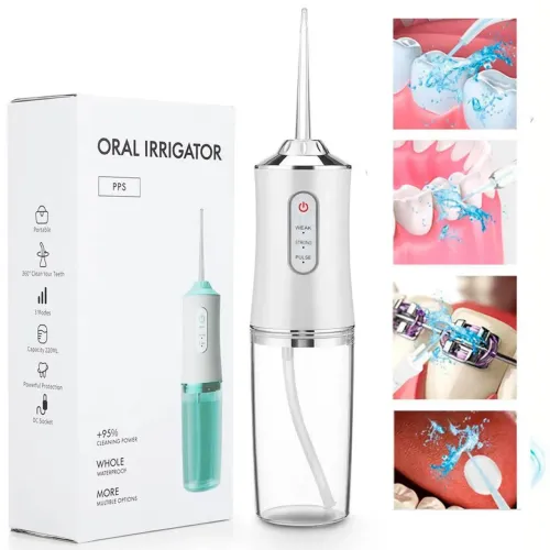 Irrigador Oral Jato D'água para Higiene Bucal Limpeza