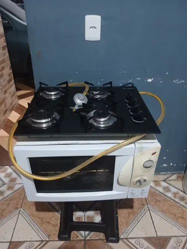 Fogão cooktop mais forno elétrico
