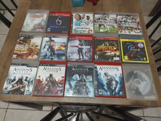 Jogos PS3 ótimo estado, BARATOS. Need for speed, Resident evil, Battlefield, LER DESCRIÇÃO