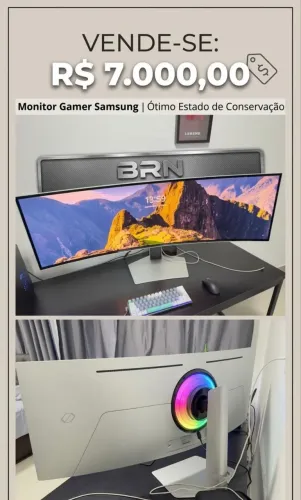 Monitor Gamer Samsung Odyssey OLED G9 49" DQHD