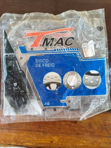 DISCO DE FREIO TRASEIRO FAZER 250 ? NOVO, LACRADO