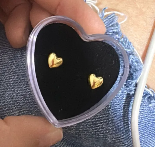 Brinco ouro 18k