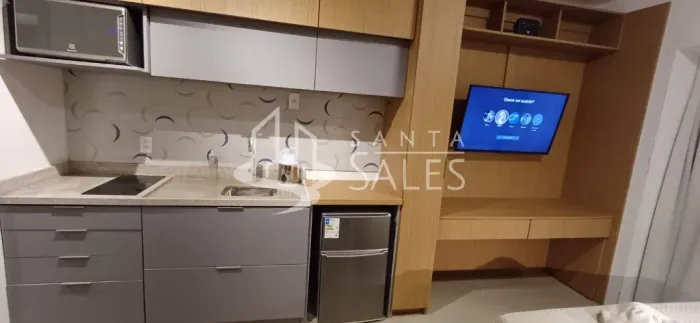 Kitnet para locação na Vila Nova Conceição, São Paulo-SP: 1 quarto, 1 banheiro, 41,00 m² d