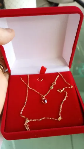 Cordão feminino ouro 18k