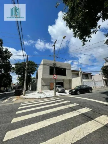 Salão comercial com 105 metros na Vila Alpina - Santo André