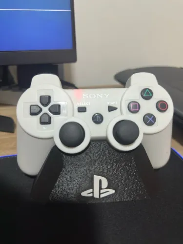 Controle ps3 branco paralelo