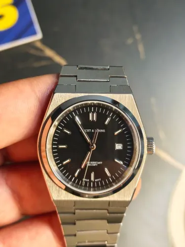 Relógio Specht and Söhe 37 mm Cristal Safira Calibre Citizen Miyota Quartz 2115