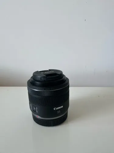 Lente Canon RF 35mm F1.8 Macro IS STM - Excelente estado