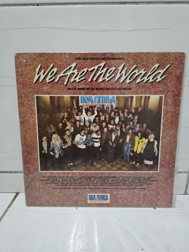 LP We are the World Michael Jackson e outros