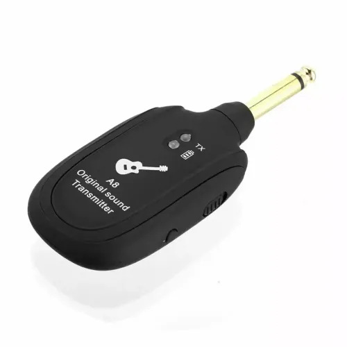Transmissor E Receptor Recarregáveis Para guitarra Elétrica