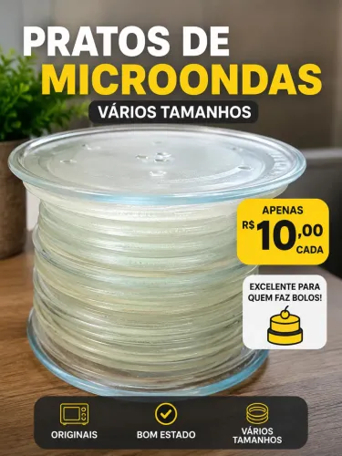 Pratos para microondas