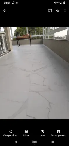 Instalação de porcelanato