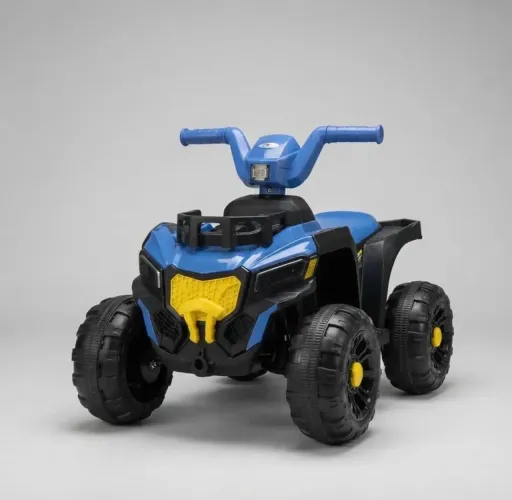 Quadriciclo Elétrico Infantil 3+ com Luz, Som e Marcha Ré
