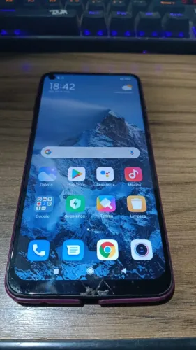 Redmi note 9 roxo 128GB - entrego grátis 