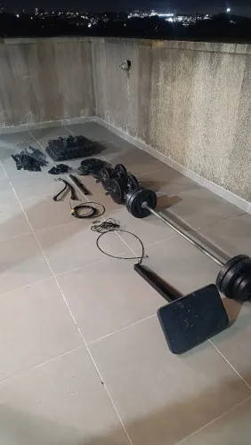 Equipamentos de musculação, banco com regulagem