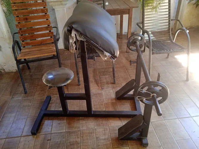 Musculação aparelho bíceps