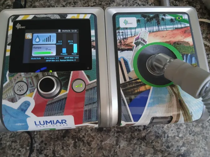 Kit completo CPAP BMC para inalação apneia do sono