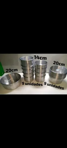 Formas de alumínio para bolos